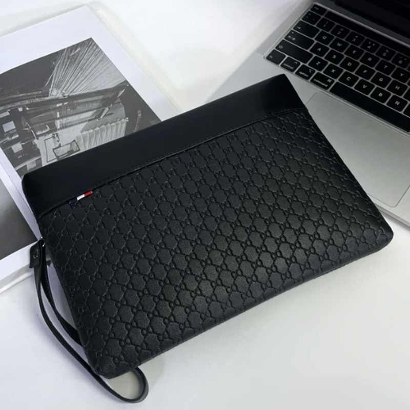 Leather Wallet Men - 디자이너 비즈니스 가방 가죽 남성 클러치