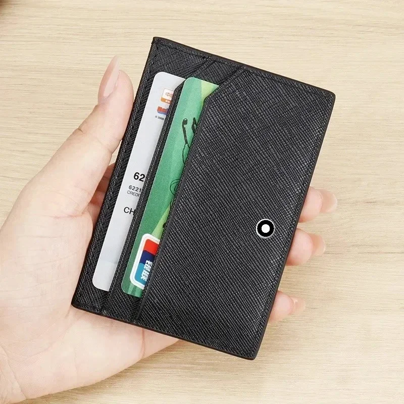 Leather Wallet Men - Busine Sle 카드 홀더 지갑 남성용