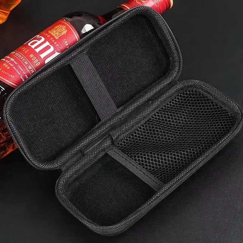 Premium Cigar Case - 6개비 휴대용 시가 케이스, 가벼운 여행용