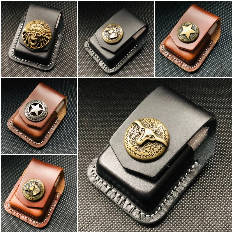 Premium Cigar Case - 클래식 멀티 스타일 고품질 가죽 라이터