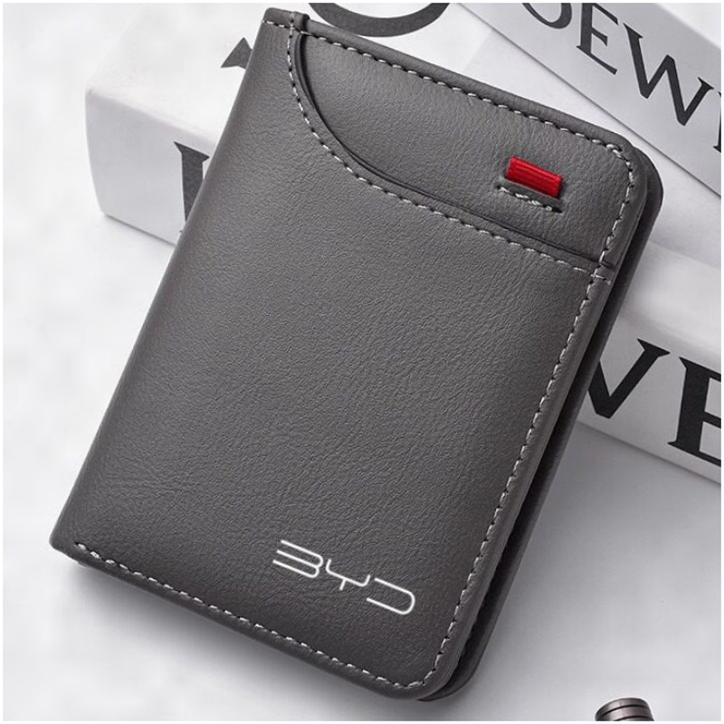 Leather Wallet Men - 남성용 가죽 지갑, 서류 보관용, PU