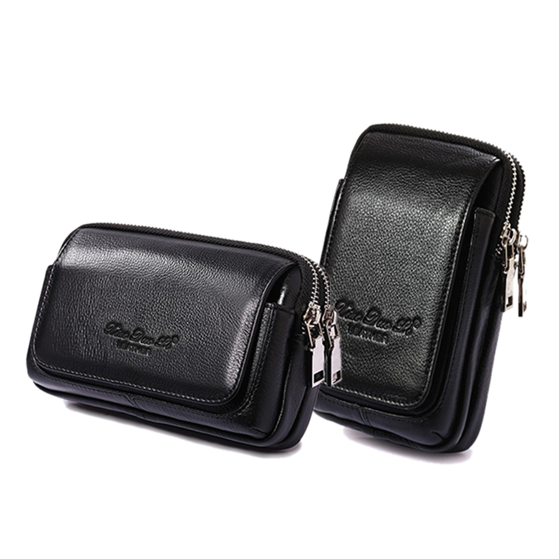 Leather Wallet Men - 남자 정품 가죽 허리 화니 팩