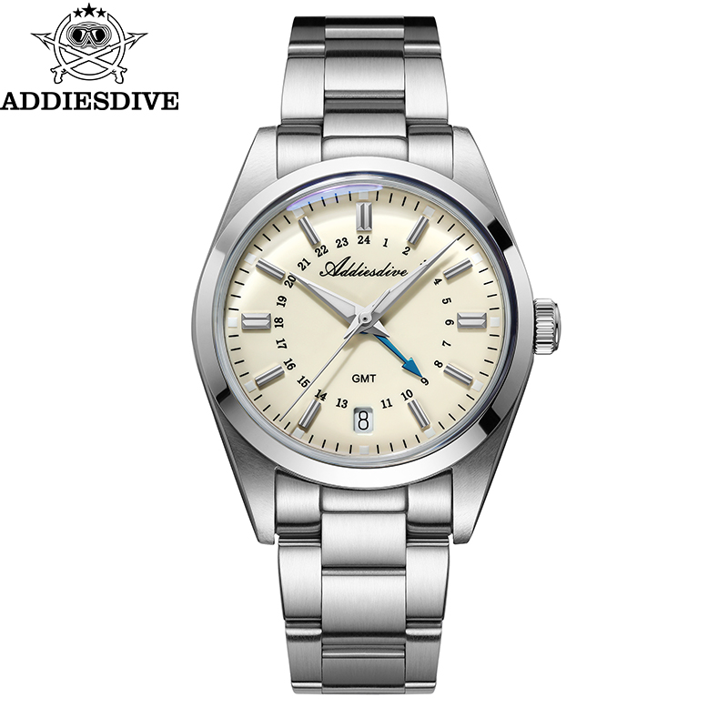 Luxury Watch Men - ADDIESDIVE 핫 브랜드 36mm 럭셔리 GMT