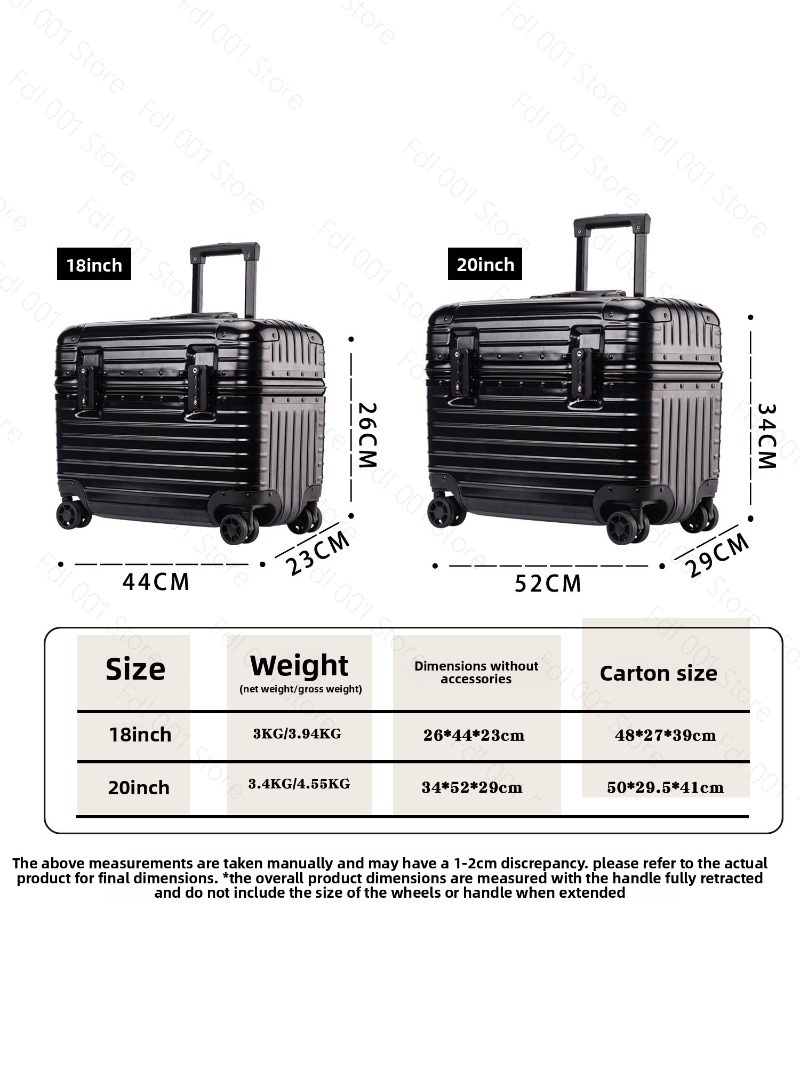 상단 플립 커버 알루미늄 프레임 사진 촬영용 트롤리 케 - Travel Luggage Set 리뷰 및 가격
