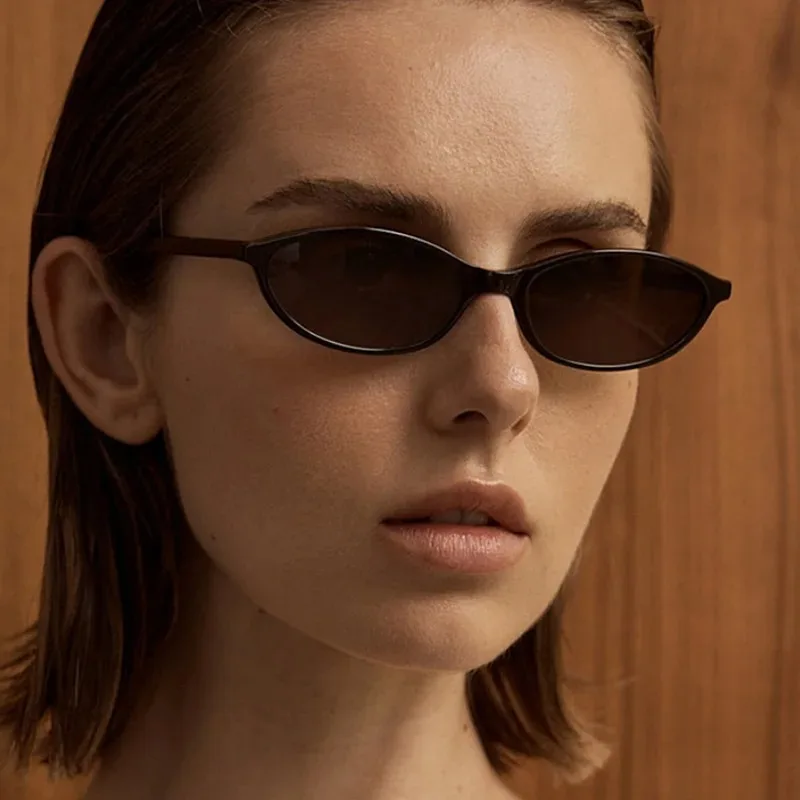 작은 타원형 선글라스, 여성용 빈티지 브랜드 디자이너  - Sunglasses Uv400 리뷰 및 가격