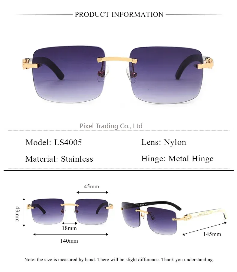 카터 브랜드의 블랙 & 화이트 버팔로 뿔 선글라스, 테 - Sunglasses Uv400 리뷰 및 가격