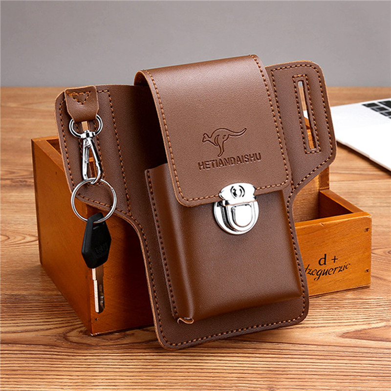남성용 휴대폰 벨트 가방, 휴대폰 루프 홀스터, 휴대폰 - Leather Wallet Men 리뷰 및 가격
