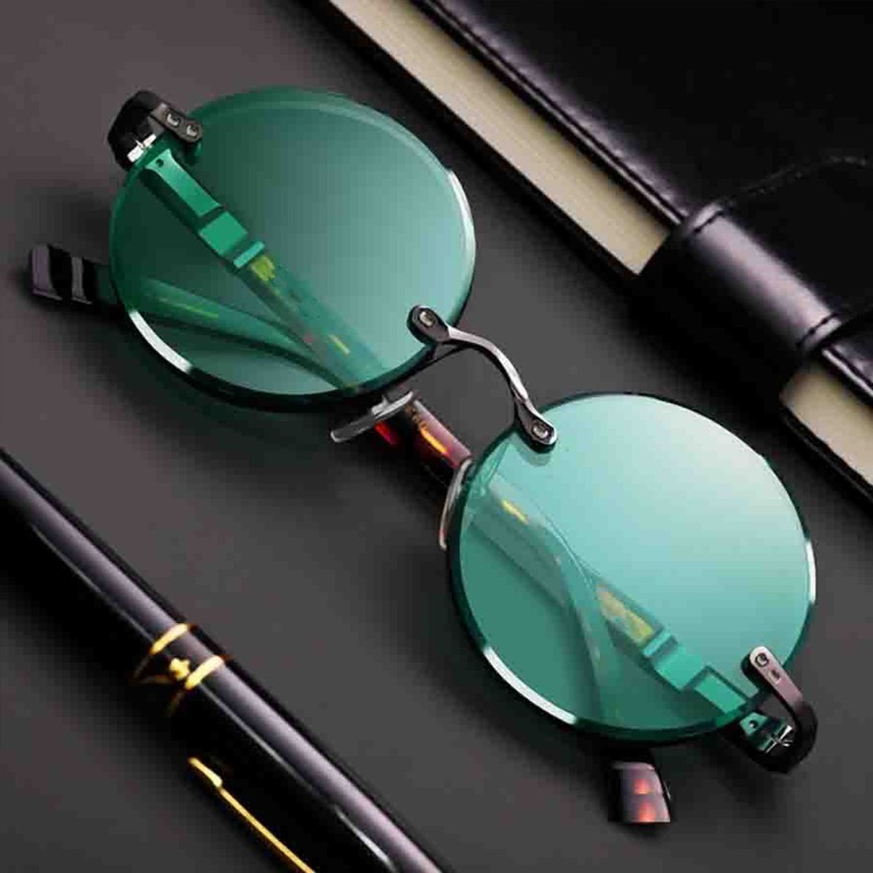세련된 클래식 스타일의 림리스 선글라스, 여성용 및 남 - Designer Sunglasses 리뷰 및 가격