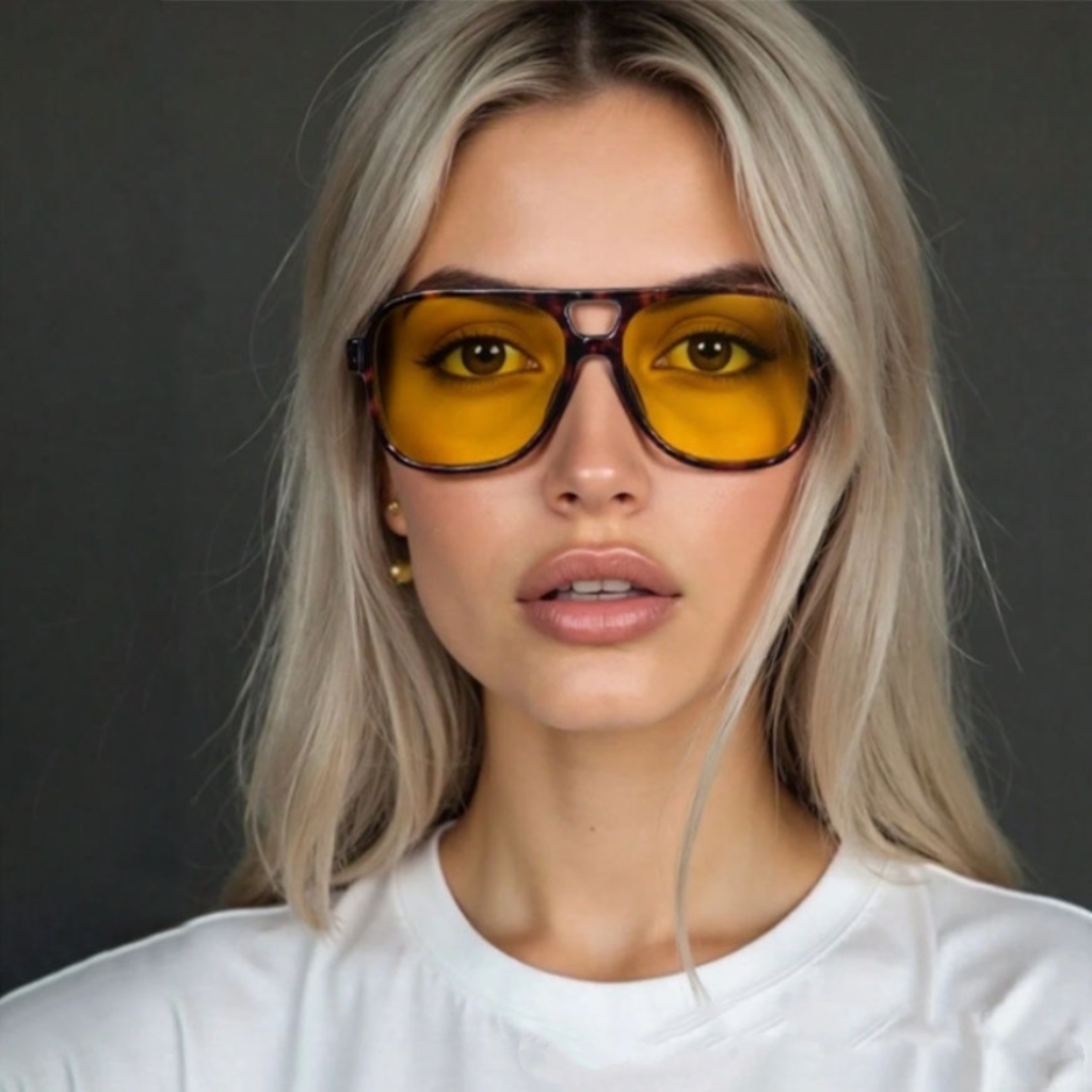 뉴 빈티지 클래식 디자이너 더블 브리지 파일럿 선글라스 - Sunglasses Uv400 리뷰 및 가격