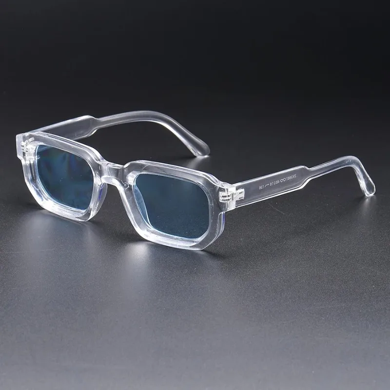 남성용 신제품 패션 안경 4개 세트, 남녀 공용 사각형 - Sunglasses Uv400 리뷰 및 가격