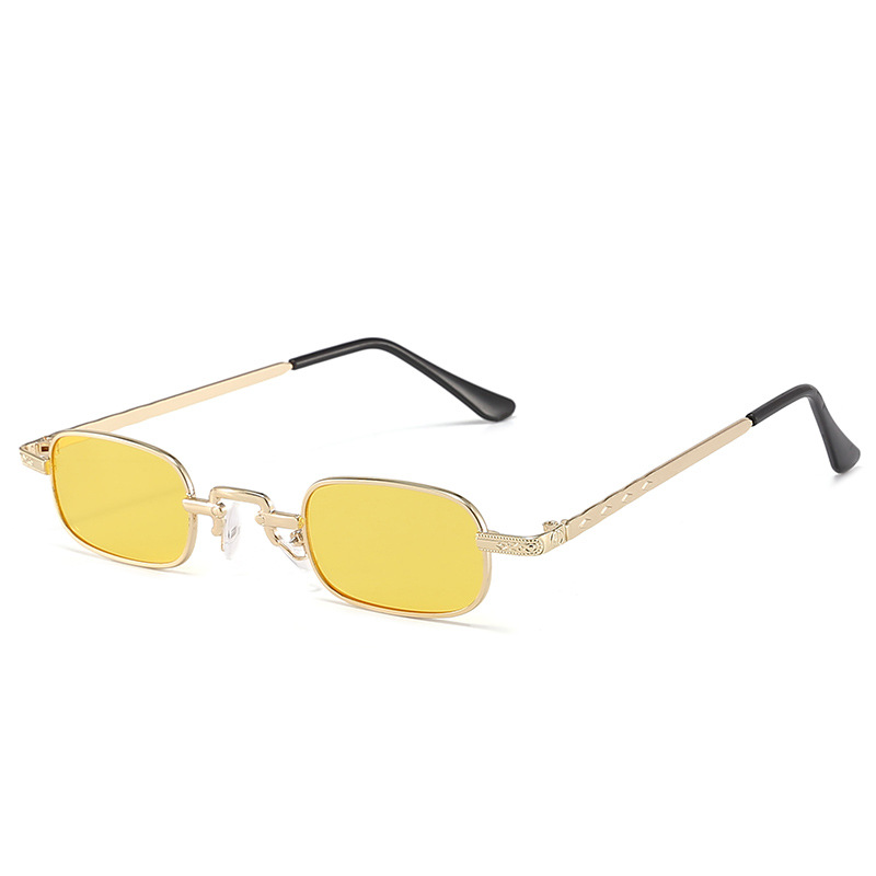 새로운 소형 프레임 사각 선글라스 트렌디한 컬러풀 남녀 - Sunglasses Uv400 리뷰 및 가격