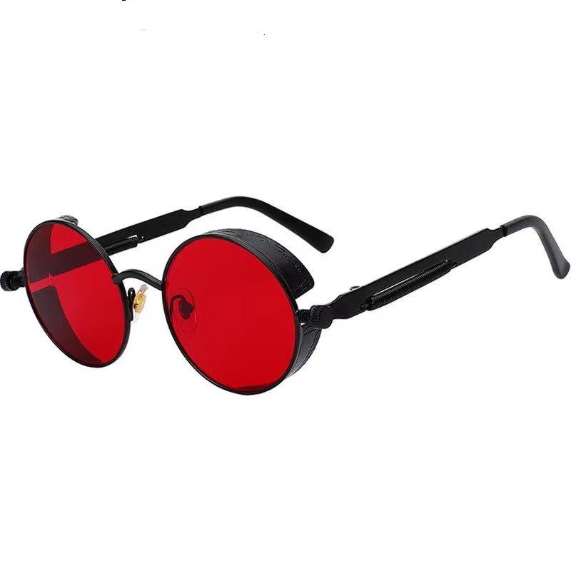 클래식하고 고품질의 스팀펑크 스타일 선글라스, 남성용  - Sunglasses Uv400 리뷰 및 가격