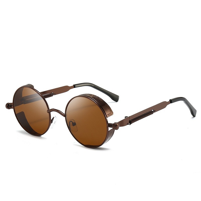 클래식하고 고품질의 스팀펑크 스타일 선글라스, 남성용  - Sunglasses Uv400 리뷰 및 가격