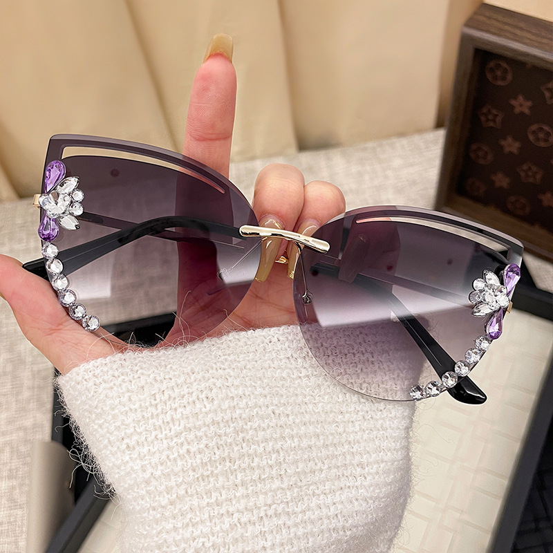 패션 오버사이즈 선글라스 여성 UV400 선글라스 빈티 - Designer Sunglasses 리뷰 및 가격