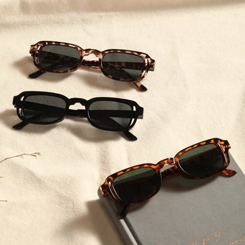 고급스러운 직사각형 선글라스 여성용 오벌 빈티지 브랜드 - Designer Sunglasses 리뷰 및 가격