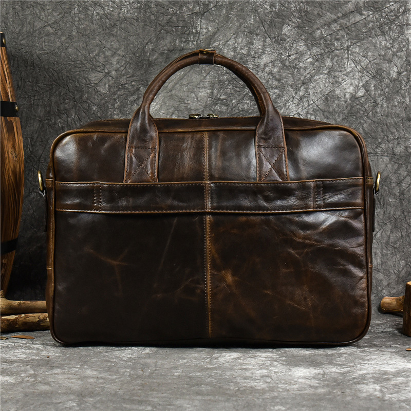 남성용 럭셔리 정품 가죽 핸드백, 여행 서류 가방, 남 - Leather Briefcase 리뷰 및 가격