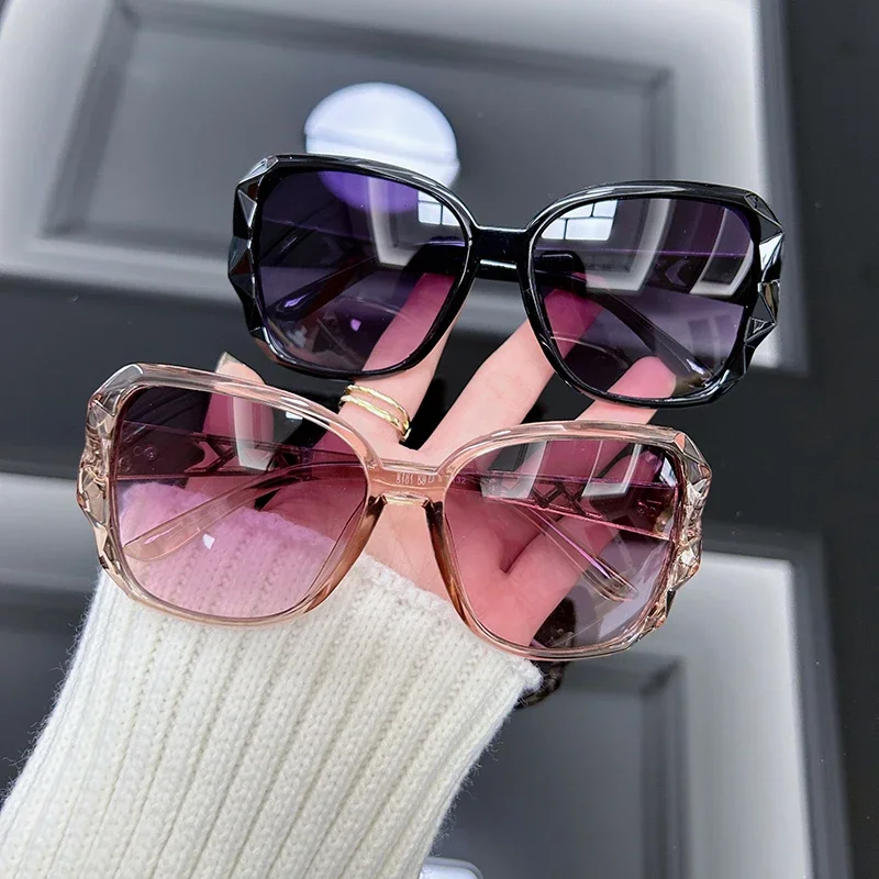 빈티지 스타일의 오버사이즈 선글라스, 여성용, 큰 프레 - Designer Sunglasses 리뷰 및 가격