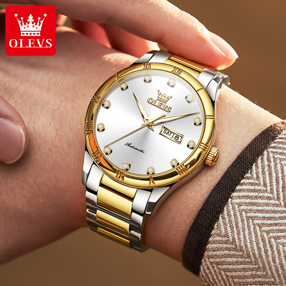 OLEVS 남성용 시계 럭셔리 캐주얼 파인 스틸 오리지 - Luxury Watch Men 리뷰 및 가격