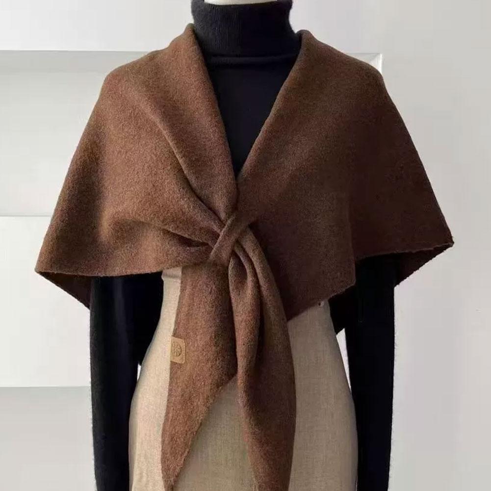 가을&겨울 신상 여성용 목도리 울 혼방 삼각형 숄 여성 - Cashmere Scarf 리뷰 및 가격