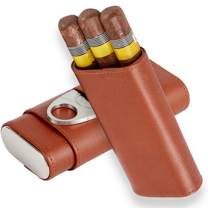 휴대용 시가 휴미더 키트, 여행용 시더 라이너와 커터가 - Premium Cigar Case 리뷰 및 가격