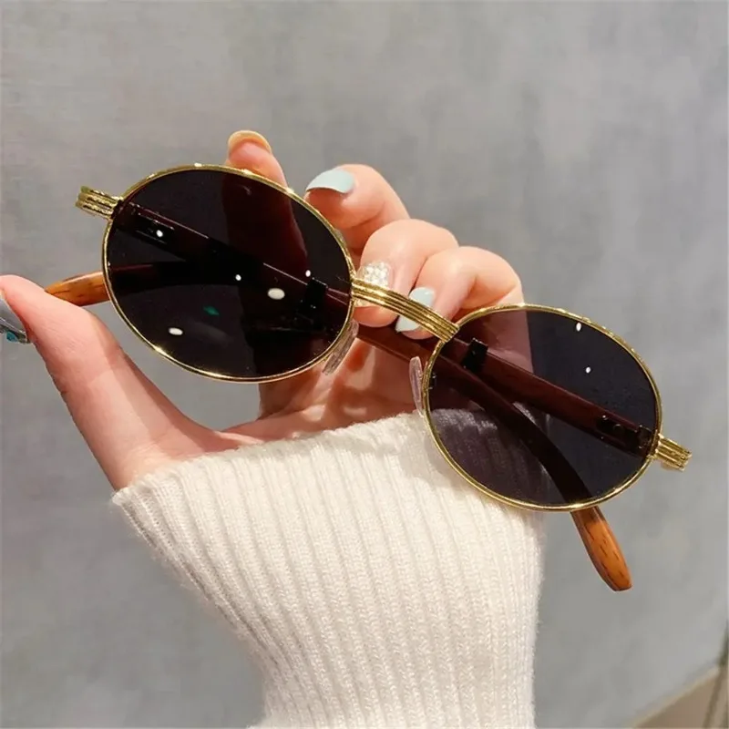 세련된 디자인의 작은 프레임 빈티지 스타일 둥근 선글라 - Sunglasses Uv400 리뷰 및 가격