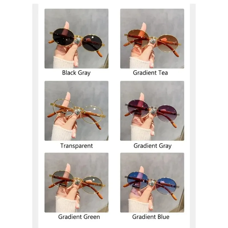 세련된 디자인의 작은 프레임 빈티지 스타일 둥근 선글라 - Sunglasses Uv400 리뷰 및 가격