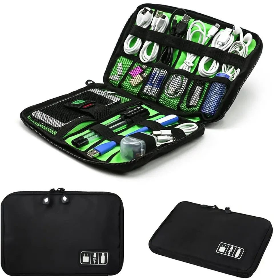 케이블 정리 보관 가방 시스템 키트 케이스 USB 데이 - Travel Luggage Set 리뷰 및 가격