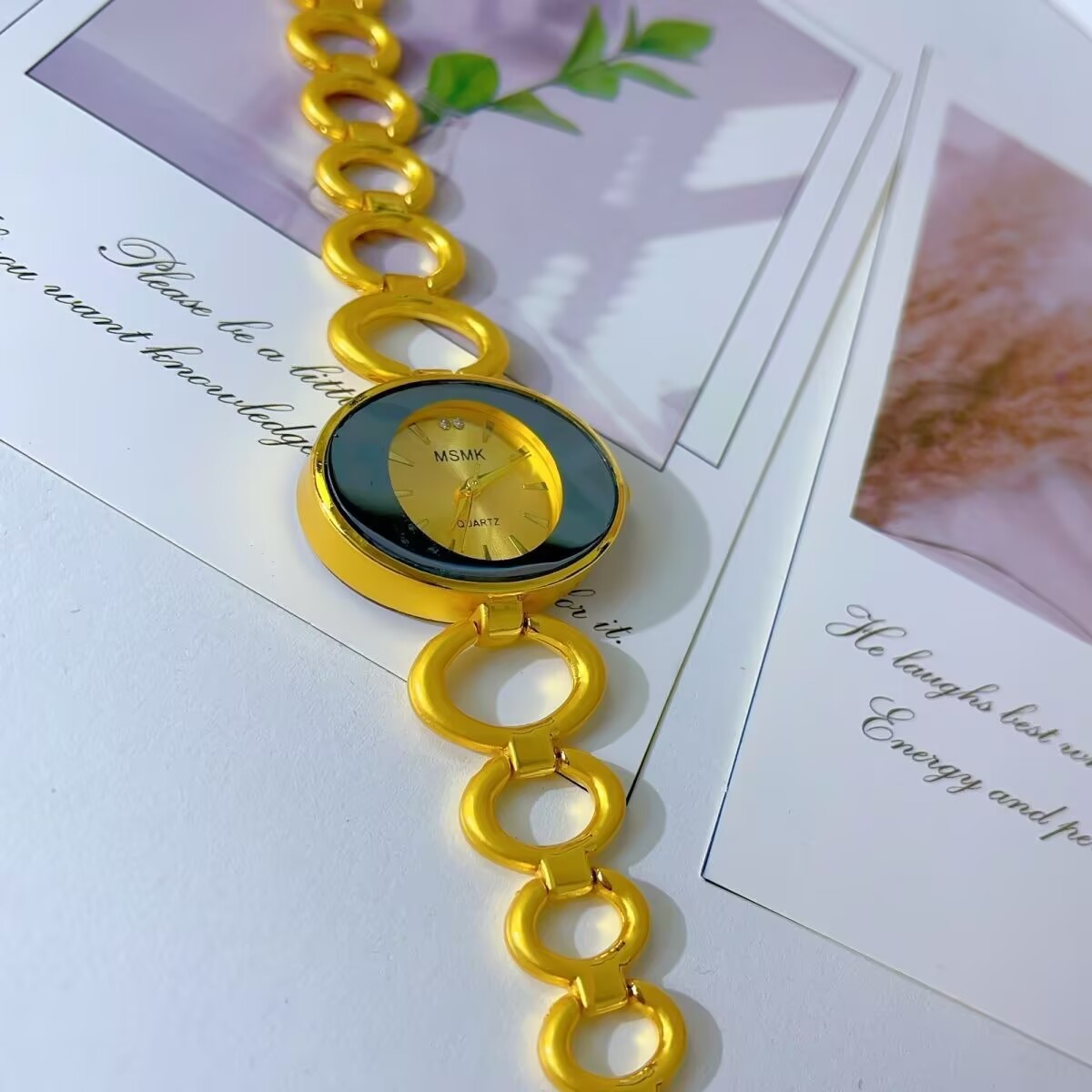 연인을위한 새로운 미국 24K 골드 도금 시계 웨딩 파 - Gold Plated Jewelry 리뷰 및 가격